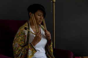 Brand photoshoot for holistic therapist Yuen Li